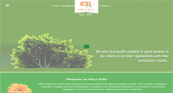 Desktop Screenshot of abcoindia.net