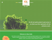 Tablet Screenshot of abcoindia.net